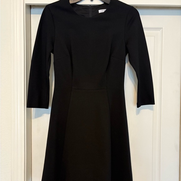 Trina Turk Black Seamed Dress, Excellent Condition - Picture 1 of 5